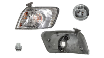 Lampa semnalizare fata Toyota Camry (Sxv20/Mcv20), 01.1999-11.2001, fata, Stanga, alb; cu suport becuri, DEPO