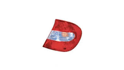 Stop spate lampa Toyota Camry (Xv30), 2003-2004, spate, fara omologare, cu suport bec, alb-rosu, 81561-06170, Stanga