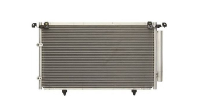 Condensator climatizare Toyota Camry/Camry Solara, 01.2004-11.2008, motor 2.4, 117 kw benzina, cutie manuala/automata, full aluminiu brazat, 710(670)x405(378)x17 mm, cu dehidrator integrat