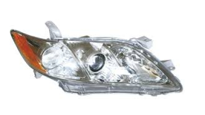 Far Toyota Camry (Xv40) 2008-2009 Base , 2006-2009 Le/Xle, Tip bec H11+Hatchback3, omologare SAE, versiunea USA, argintiu., 81130-06201; 81130-06202; 81130-33651, Dreapta
