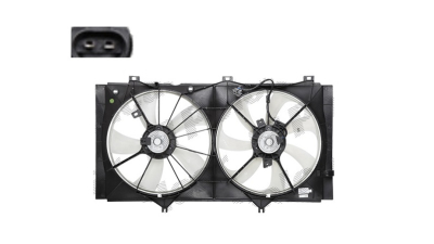GMV radiator electroventilator Toyota VENZA, 2008-2015, motor 2.7, benzina, cutie automata, cu AC, 