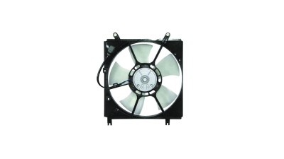 GMV radiator electroventilator Toyota Rav-4 (Xa20) 05.2000-10.2005 Motor 1, 8 I 16v 92kw Cv Manuala; 2, 0 I 16v 110kw Cv Manuala/Automata; 2, 0 D-4d 85kw Cv Manuala Diesel/Benzina, tip climatizare Cu/fara AC, dimensiune 120W/340mm, cu 2 pini, plastic, Aft