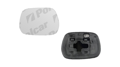 Geam oglinda Toyota RAV4 (Xa2) 06.2000-12.2005 Partea Stanga Crom Convex Fara Incalzire