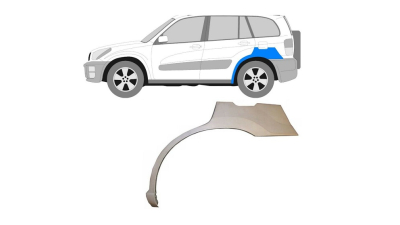 Segment reparatie aripa spate Toyota Rav4 (Xa20), 06.2000-12.2005, Spate, partea Stanga, Aftermarket