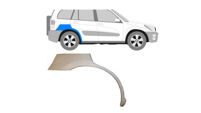 Segment reparatie aripa spate Toyota Rav4 (Xa20), 06.2000-12.2005, Spate, partea Dreapta, Aftermarket