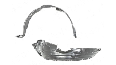 Carenaj aripa interioara, aparatori noroi Toyota Rav4 (Xa20), 06.2000-12.2005, fata, Stanga, polipropilena + polietilena