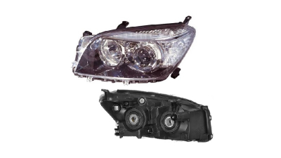 Far Toyota Rav4 (Xa30), 01.2006-02.2009, fata, Stanga, H11+HB3+W5W; electric; negru; fara motoras, DEPO