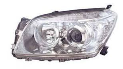 Far Toyota RAV4 (Xa30), 01.2006-02.2009, Electric, tip bec H11+HB3, omologare ECE, fara motor, negru, 81170-42360, Stanga, marca TYC