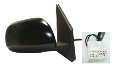 Oglinda exterioara Toyota RAV4 (Aca/Ace) 01.2006-02.2009 Partea Stanga Convex Electrica Cu Incalzire 8791042A01, carcasa grunduita, cu 5 pini