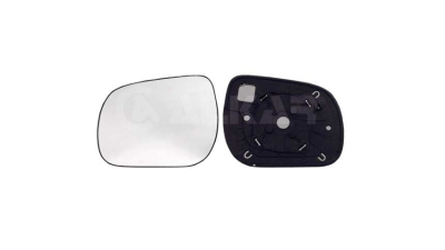 Geam oglinda TOYOTA RAV4 (XA30), 01.2006-01.2013, partea stanga, sticla convexa; geam cromat