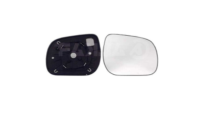 Geam oglinda TOYOTA RAV4 (XA30), 01.2006-01.2013, partea dreapta, sticla convexa; geam cromat