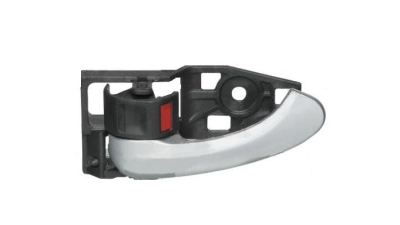 Maner interior deschidere usa Toyota RAV4 XA30 2006-2009, Fata/ Spate partea stanga, suport negru cu maner cromat 69206-06030-C0