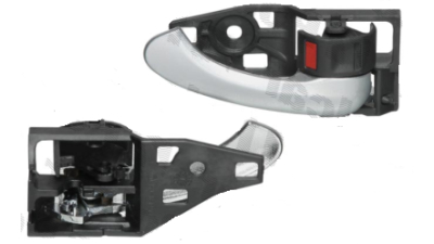 Maner interior deschidere usa Toyota RAV4 XA30 2006-2009, Fata/ Spate partea Dreapta, suport negru cu maner cromat 69205-06030-C0