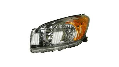 Far Toyota RAV4 (Xa30), 02.2009-04.2010, Manual, tip bec HB3+HB4, omologare SAE, versiunea USA , negru, 81130-42480, Dreapta, marca TYC