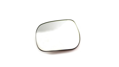 Geam oglinda exterioara cu suport fixare Toyota Rav4 (Xa30), 02.2009-04.2010, partea Stanga, incalzit; sticla convexa; geam cromat, Aftermarket