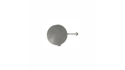 Ornament carlig de remorcare TOYOTA AYGO (AB1), 2009-05.2012, fata,