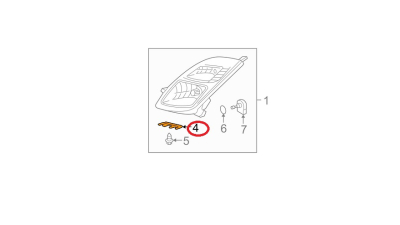 Suport fixare far Toyota Prius (Xw20), 2004-05.2009, Fata, partea Stanga, Aftermarket