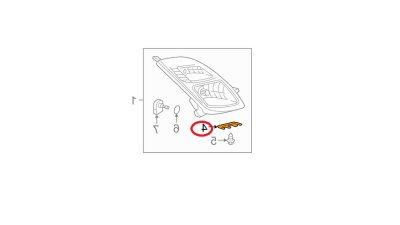 Suport fixare far Toyota Prius (Xw20), 2004-05.2009, Fata, partea Dreapta, Aftermarket