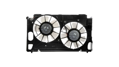 GMV radiator electroventilator Lexus Ct Model Ct200h, 2011-2016 Motor 1, 8 72kw, Toyota Prius (Zvw30), 2009-2015 Motor 1, 8 72/100kw Benzina; Benzina/Electric, dimensiune 280/280mm; 2+2 pini, fara rezistor, cu suport superiormm, Aftermarke