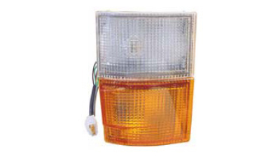 Lampa semnalizare fata cu lumina parcare Toyota HI-ACE (Lh50/60,Lh51/61,Yh50), 1984-1989, Parte fata, are suport bec, 81510-29835; 81511-95J00, Dreapta