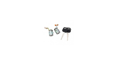 Set yale inchidere Toyota HI-ACE (Granvia), 1996-01.2006, cu chei, cu 2 butuci blocare usa, fata, stanga/dreapta, 69051/2-26030, Model VAN