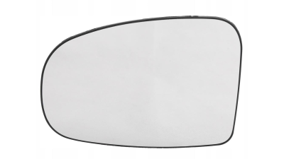 Geam oglinda Toyota IQ (Aj1) 2009-, Toyota Prius+ (Xw30), 01.2012-, Prius (XW30) 05.2009-01.2016, Partea Stanga Crom Convex Cu Incalzire