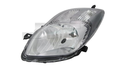 Far Toyota Yaris (Xp90) Sport Hatchback, 03.2009-03.2011 Sport, Electric, tip bec H4, omologare ECE, cu motor, gri, 811700D350; 81170-0D350; 811700D35000, Stanga