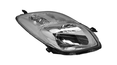 Far Toyota Yaris (Xp90) Hatchback, 03.2009-03.2011, partea Dreapta, H4; electric; element reflectorizant argintiu; cu motor, DEPO
