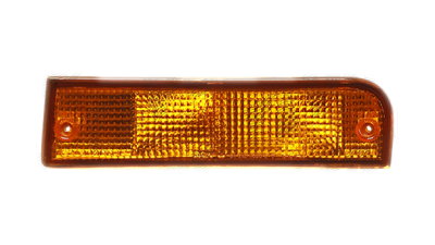 Lampa semnalizare fata Toyota Hilux/4-Runner (N50) 08.1992-1995/Hilux (N60) 11.1995-, Dreapta, omologare SAE, in bara de protectie, portocaliu, cu suport bec, Depo, 81510-35070, 