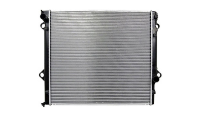 Radiator racire Toyota Land Cruiser 120, 09.2002-07.2009, motor 3.0 TD, 96 kw, diesel, cutie manuala, cu/fara AC, 650x598x26 mm, aluminiu brazat/plastic, 
