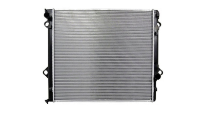 Radiator racire Toyota Land Cruiser 120, 09.2002-02.2010, motor 3.0 TD, 96 kw, diesel, cutie manuala, cu/fara AC, 650x598x16 mm, aluminiu brazat/plastic, 