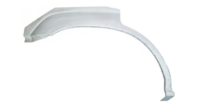 Set reparatie aripa spate TOYOTA LAND CRUISER (FJ120), 01.2003-10.2009, partea dreapta, otel galvanizat, model 5 usi