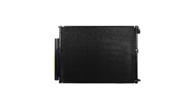 Condensator climatizare Toyota Land Cruiser (J12_), 01.2003-02.2010, motor 3.0 D-4D, 120 kw diesel, 2.7, 112 kw benzina, cutie manuala/automata, full aluminiu brazat, 625 (585)x505 (485)x16 mm, cu uscator si filtru integrat