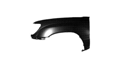 Aripa fata Toyota Land Cruiser (Fj100), 01.1998-11.2007, partea Stanga, fara gaura pentru semnalizare, 538126A120, 817901