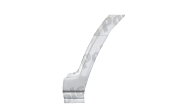 Segment aripa spate TOYOTA LAND CRUISER (FJ100), 01.1998-11.2007, cu 5 usi, spate, partea dreapta, fata; otel galvanizat