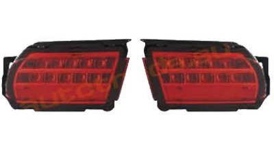 Lampa ceata spate Toyota Land Cruiser (Fj150), 01.14-, Toyota Land Cruiser (Fj150), 10.09-12.2013, fara suport bec, fara omologare , spate, in bara de protectie, 81580-60240; 81581-60240, Dreapta