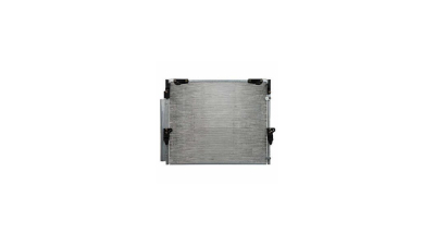 Condensator climatizare Toyota Land Cruiser FJ200, 01.2012-, motor 4.6 V8, 234 kw benzina, 4.5 D-4D, 200 kw diesel, cutie automata, full aluminiu brazat, 665 (630)x540 (520)x16 mm, cu uscator si filtru integrat