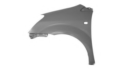 Aripa fata Toyota Corolla Verso (Zer/Zze), 06.2004-03.2009, partea Stanga, cu gaura pentru semnalizare, 538120F010, 818601-J galvanizata