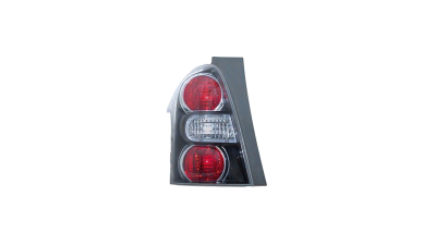 Stop spate lampa Toyota Corolla Verso, 06.2004-04.2007, partea Stanga, negru, fara suport becuri, Farba