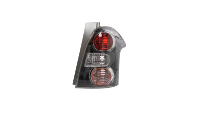 Stop spate lampa Toyota Corolla Verso, 06.2004-04.2007, partea Dreapta, negru, fara suport becuri, Farba