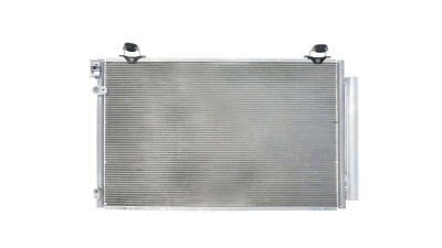 Condensator climatizare Toyota Corolla Verso, 04.2004-03.2009, motor 1.8, 95 kw benzina, cutie manuala/automata, full aluminiu brazat, 645 (610)x388 (370)x16 mm, cu uscator si filtru integrat
