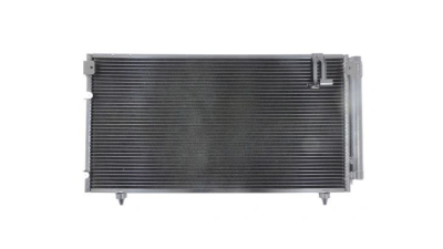 Condensator climatizare Toyota Avensis Verso, 08.2001-11.2009, motor 2.0, 110 kw benzina, 2.0 D-4D, 85 kw diesel, full aluminiu brazat, 750 (710)x398 (378)x16 mm, cu uscator si filtru integrat
