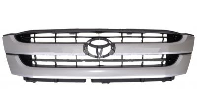 Grila radiator Toyota Hilux, 01.2002-01.2005 modele 4x2 2WD, gri inchis, 5311104260, 819005-1
