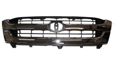 Grila radiator Toyota Hilux, 01.2002-01.2005, crom/negru, 5311135520, 819005 , 2WD