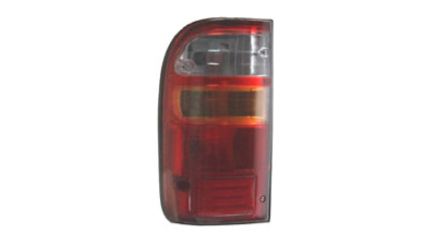 Stop spate lampa Toyota Hilux (N60), 01.2002-01.2005, spate, fara omologare, cu suport bec, semnalizare portocalie, 81560-04080, Stanga