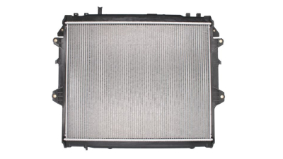 Radiator racire Toyota Hilux, 08.2005-2015, motor 2.5 D-4D, 75 kw; 3.0 D-4D, 126 kw, diesel, cutie manuala, cu/fara AC, 655x525x27 mm, Koyo, aluminiu brazat/plastic 