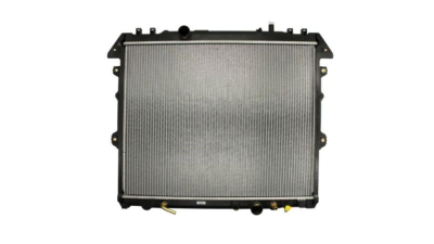 Radiator racire Toyota Hilux, 08.2005-2015, motor 2.5 D-4D, 75 kw; 3.0 D-4D, 126 kw, diesel, cutie automata, cu/fara AC, 655x525x27 mm, Koyo, aluminiu brazat/plastic 