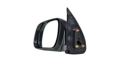 Oglinda usa exterioara Toyota Hilux (N70), 01.2005-01.2012, partea Stanga, ajustabil manual; acoperire textil; sticla convexa; geam cromat, Aftermarket