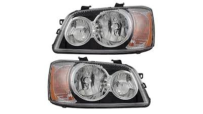 Far Toyota Highlander (Xu20), 01.01-2003, Manual, tip bec HB4, omologare SAE, versiunea USA , negru, 81130-48150, Dreapta