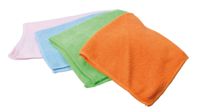 Set 4 lavete cu microfibre Automax pentru curatat si spalat orice suprafata 30x30 cm